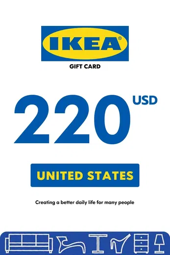 IKEA 220 USD Gift Card (United States) gallery image 2