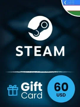 Steam Wallet 60 USD Gift Card (Uzbekistan) gallery image 2