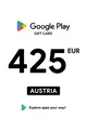 Google Play 425 EUR Gift Card (Austria) thumb 2