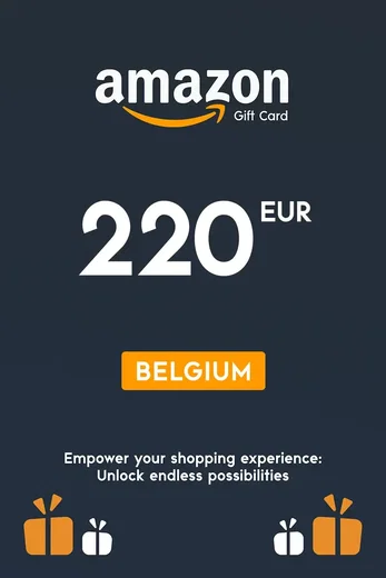 Amazon 220 EUR Gift Card (Belgium) gallery image 2
