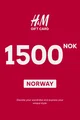 H&M 1500 NOK Gift Card (Norway) thumb 2