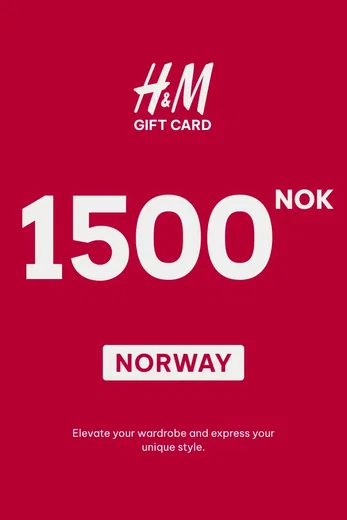 H&M 1500 NOK Gift Card (Norway) gallery image 2