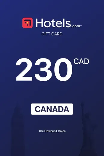 Hotels.com 230 CAD Gift Card (Canada) gallery image 2
