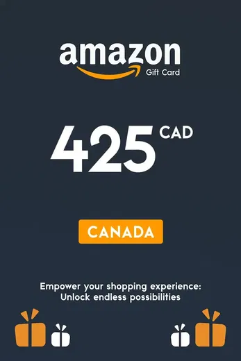 Amazon 425 CAD Gift Card (Canada) gallery image 2
