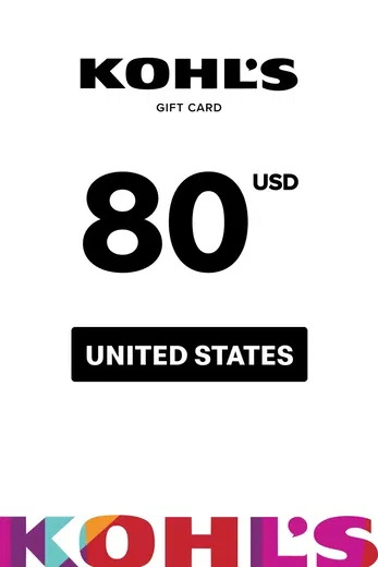 Kohl's 80 USD Gift Card (United States) gallery image 2