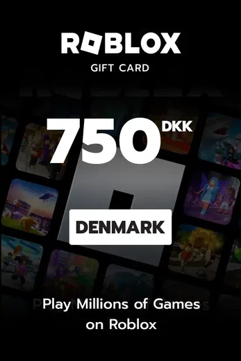 Roblox 750 DKK Gift Card (Denmark) gallery image 2