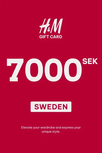 H&M 7000 SEK Gift Card (Sweden) gallery image 2