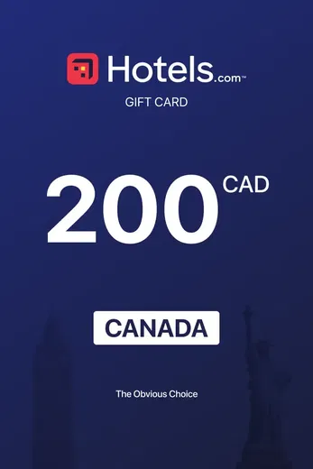 Hotels.com 200 CAD Gift Card (Canada) gallery image 2