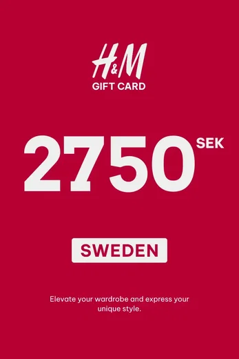H&M 2750 SEK Gift Card (Sweden) gallery image 2