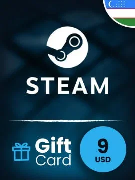 Steam Wallet 9 USD Gift Card (Uzbekistan) gallery image 2
