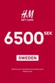 H&M 6500 SEK Gift Card (Sweden) thumb 2
