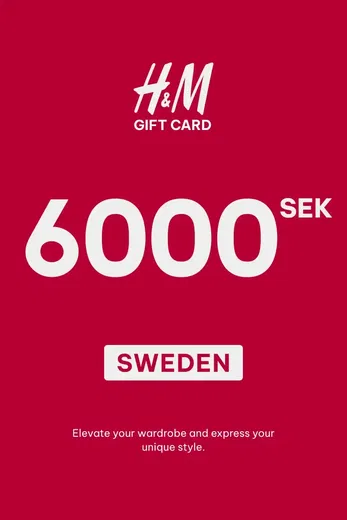 H&M 6000 SEK Gift Card (Sweden) gallery image 2