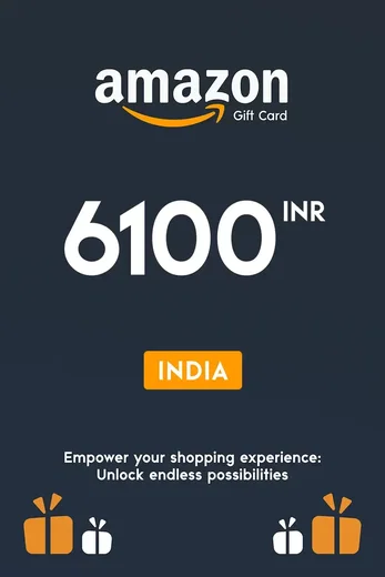 Amazon 6100 INR Gift Card (India) gallery image 2