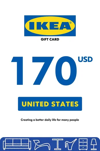 IKEA 170 USD Gift Card (United States) gallery image 2