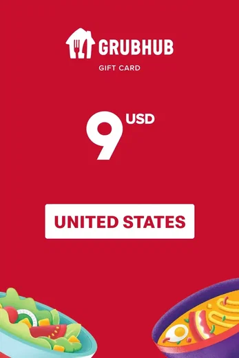 GrubHub 9 USD Gift Card (United States) gallery image 2