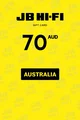 JB Hi-Fi 70 AUD Gift Card (Australia) thumb 2