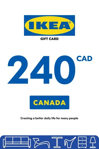 IKEA 240 CAD Gift Card (Canada) gallery image 2