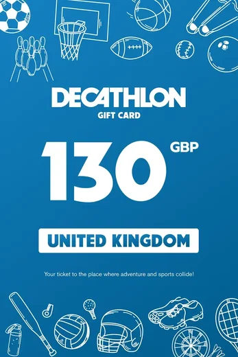 Decathlon 130 GBP Gift Card (United Kingdom) gallery image 2
