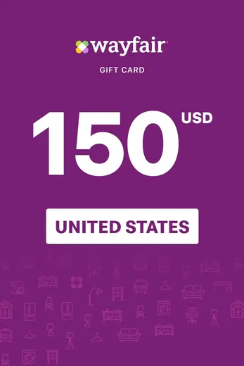 Wayfair 150 USD Gift Card (United States) gallery image 2