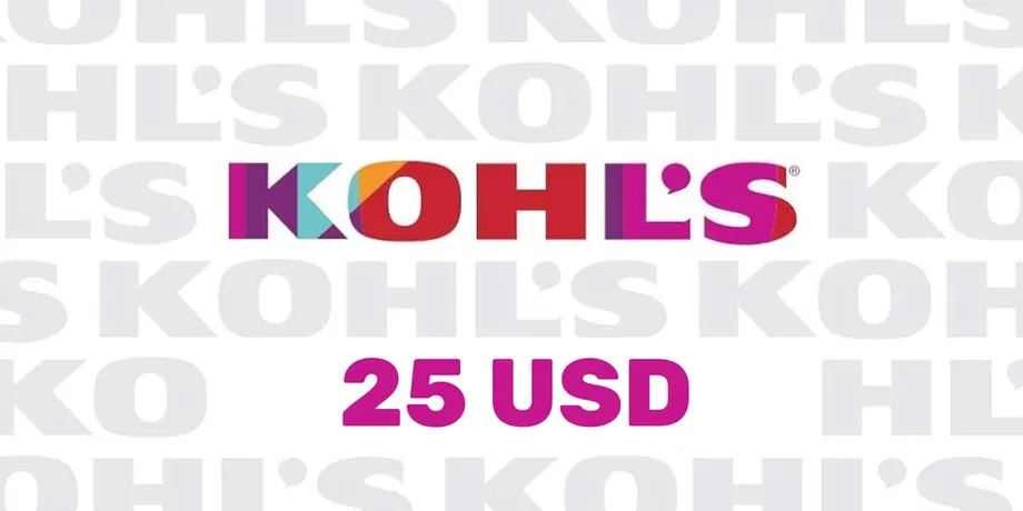 Kohl's 25 USD Gift Card (United States) gallery image 2