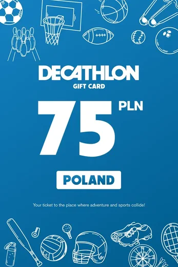 Decathlon 75 PLN Gift Card (Poland) gallery image 2