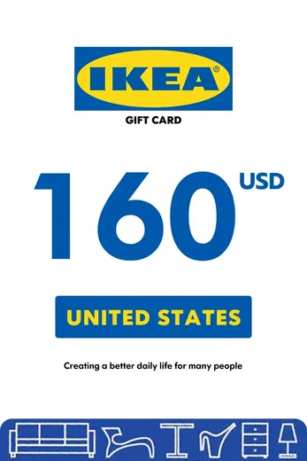 IKEA 160 USD Gift Card (United States) gallery image 2