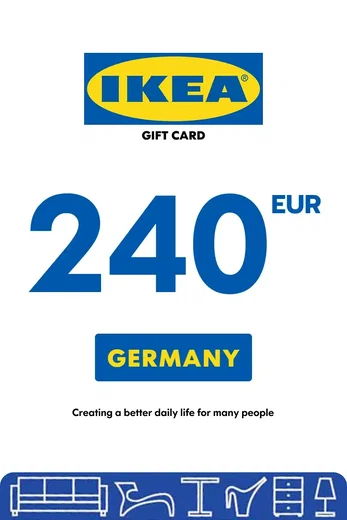 IKEA 240 EUR Gift Card (Germany) gallery image 2