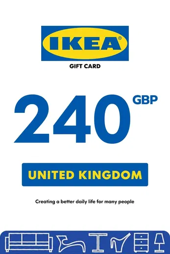 IKEA 240 GBP Gift Card (United Kingdom) gallery image 2