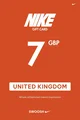 Nike 7 GBP Gift Card (United Kingdom) thumb 2