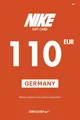 Nike 110 EUR Gift Card (Germany) thumb 2