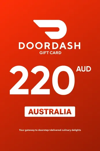 DoorDash 220 AUD Gift Card (Australia) gallery image 2