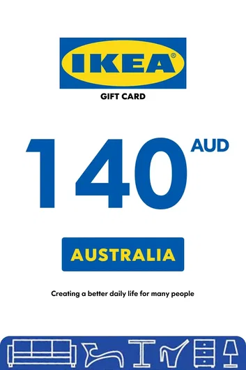 IKEA 140 AUD Gift Card (Australia)