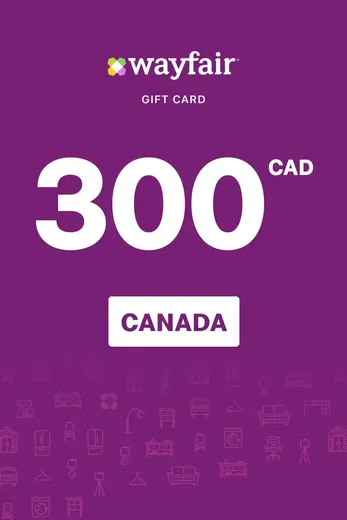 Wayfair 300 CAD Gift Card (Canada) gallery image 2