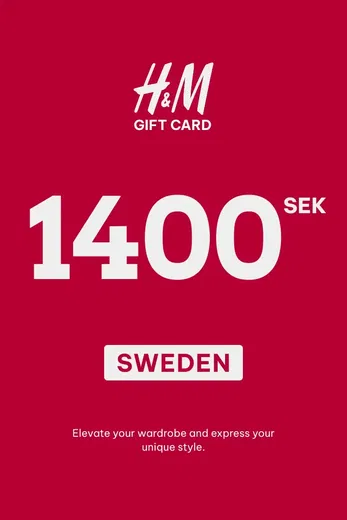 H&M 1400 SEK Gift Card (Sweden) gallery image 2