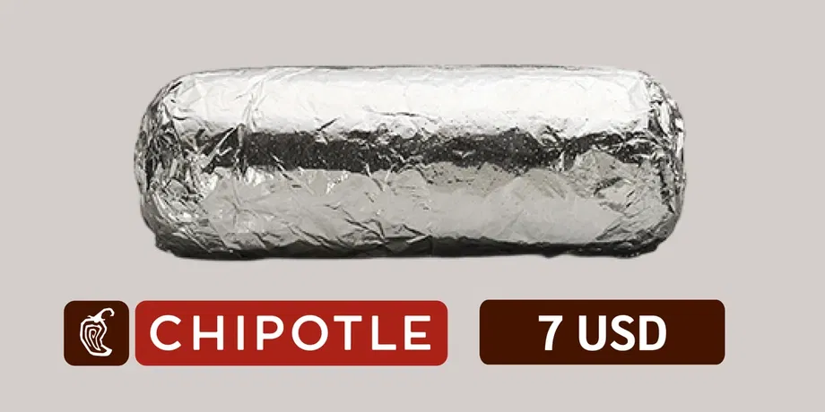 Chipotle 7 USD Gift Card (United States) gallery image 2