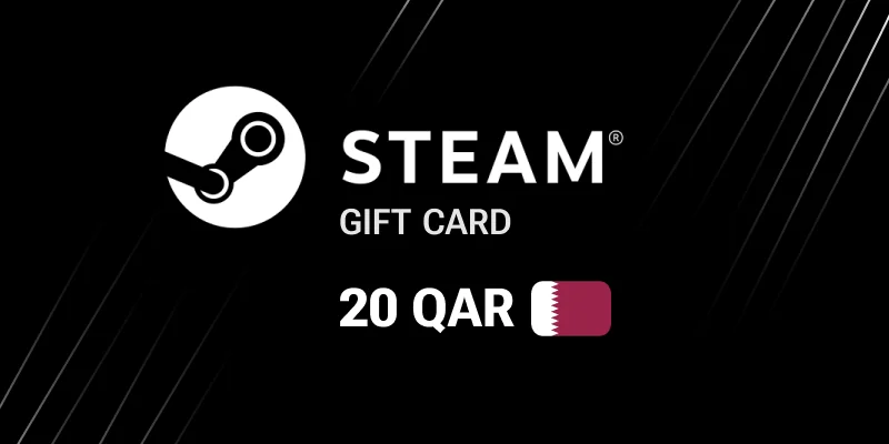 Steam Wallet 20 QAR Gift Card (Qatar) gallery image 2