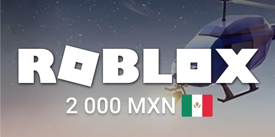 Roblox 2000 MXN Gift Card (Mexico) gallery image 2