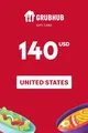 GrubHub 140 USD Gift Card (United States) thumb 2