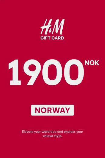 H&M 1900 NOK Gift Card (Norway) gallery image 2