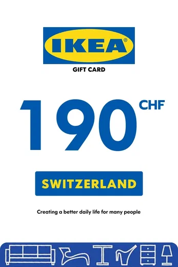 IKEA 190 CHF Gift Card (Switzerland) gallery image 2