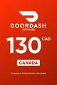 DoorDash 130 CAD Gift Card (Canada) thumb 2