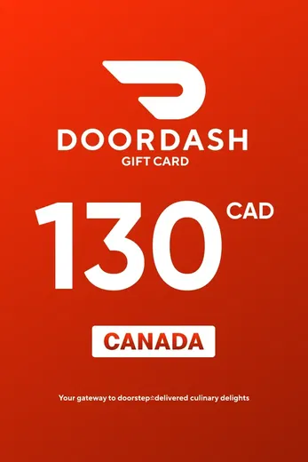 DoorDash 130 CAD Gift Card (Canada) gallery image 2