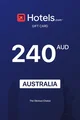 Hotels.com 240 AUD Gift Card (Australia) thumb 2