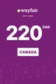 Wayfair 220 CAD Gift Card (Canada) thumb 2