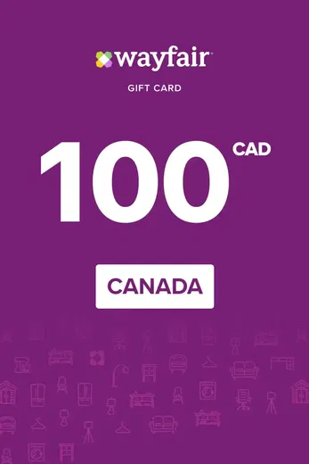 Wayfair 100 CAD Gift Card (Canada) gallery image 2