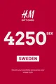 H&M 4250 SEK Gift Card (Sweden) thumb 2