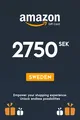 Amazon 2750 SEK Gift Card (Sweden) thumb 2