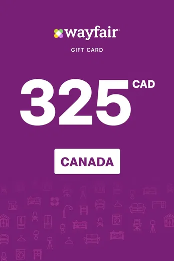 Wayfair 325 CAD Gift Card (Canada) gallery image 2