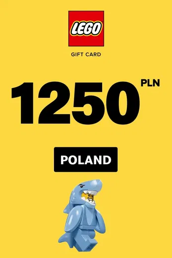 LEGO 1250 PLN Gift Card (Poland) gallery image 2