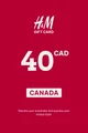 H&M 40 CAD Gift Card (Canada) thumb 2